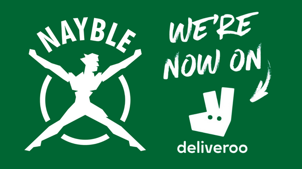 Exciting News: Nayble Supplements Now Available for Local Delivery via Deliveroo!