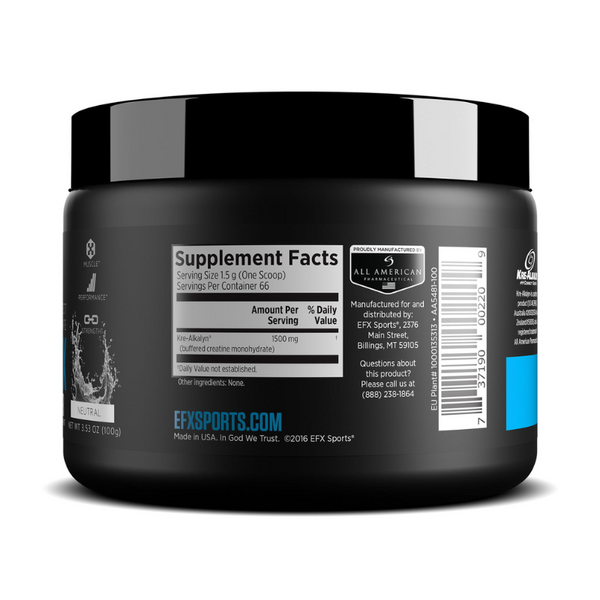 EFX Sports Kre-Alkalyn Powder 100g