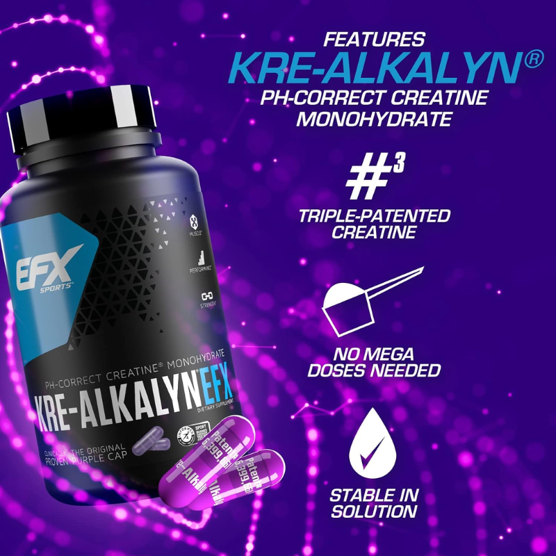 EFX Sports Kre-Alkalyn EFX - 120 Caps