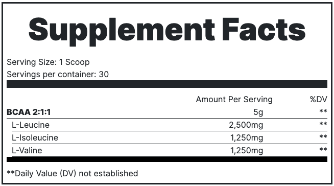 Redcon1 Basic Training BCAA - 30 Serving