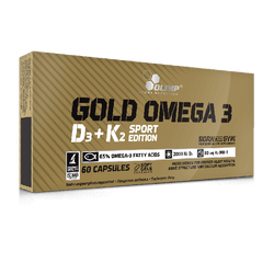 Olimp Gold Omega 3 D3 + K2 Sport Edition