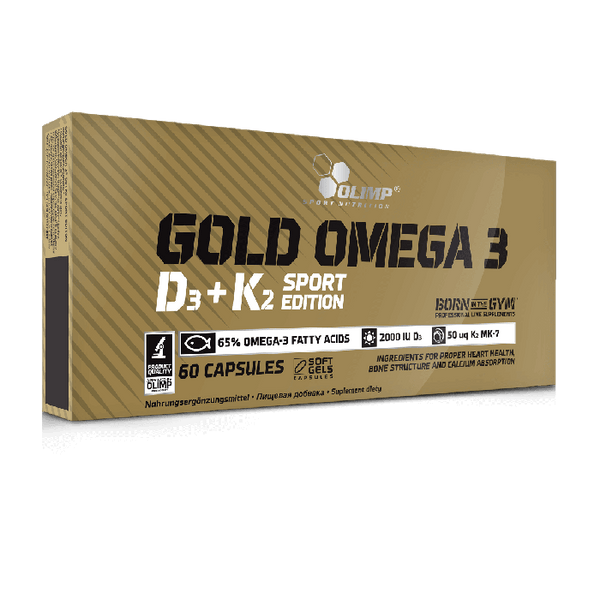 Olimp Gold Omega 3 D3 + K2 Sport Edition