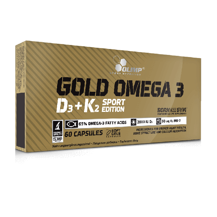 Olimp Gold Omega 3 D3 + K2 Sport Edition