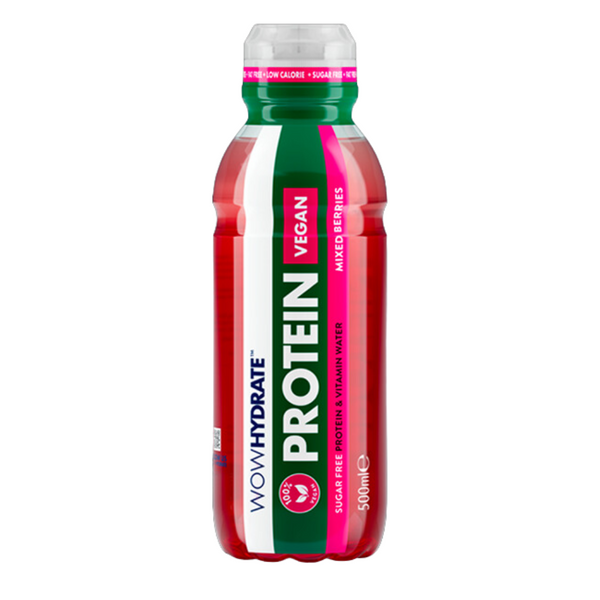 Wow Hydrate Protein - Vegan Mixed Berry 500ml