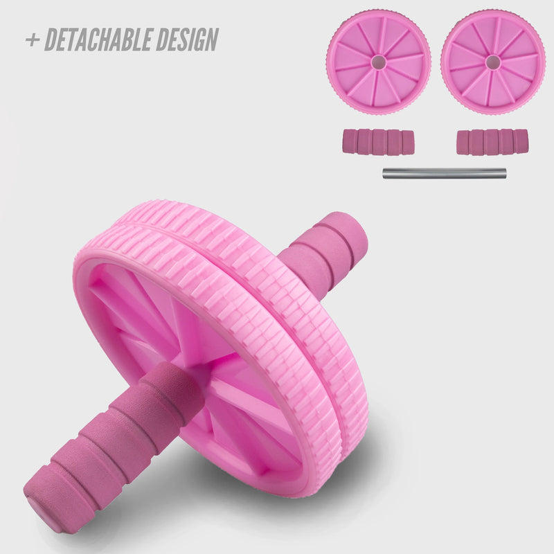 Phoenix Fitness Ab Roller - Pink