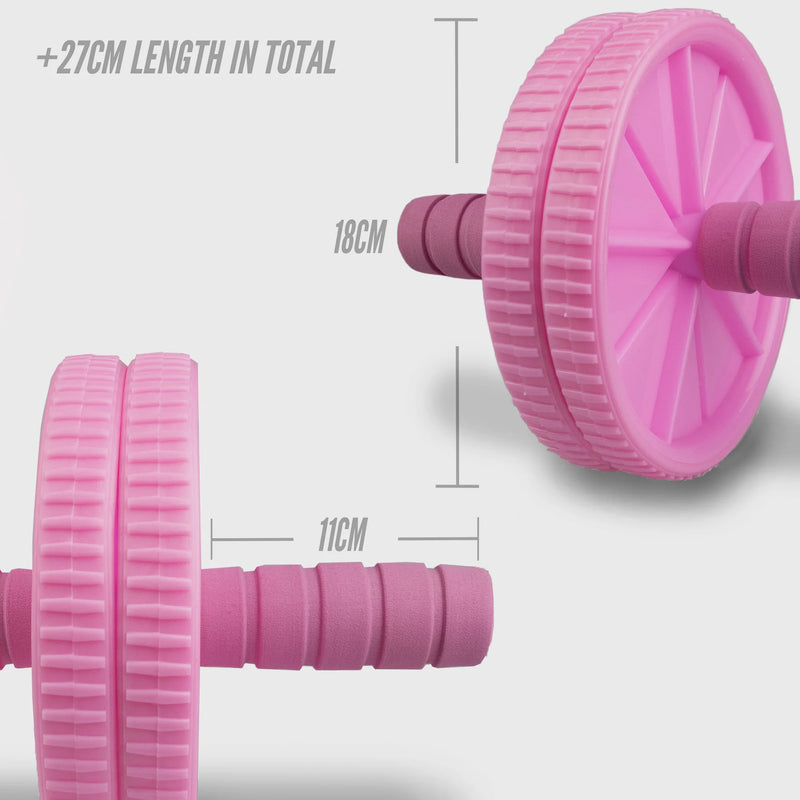 Phoenix Fitness Ab Roller - Pink