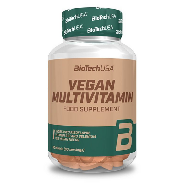 BioTechUSA Vegan Multivitamin - 60 Tablets