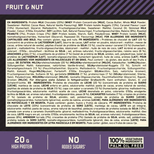 Optimum Nutrition Fruit & Nut Protein Crisp Bar