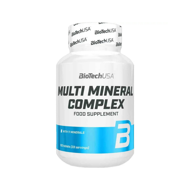 BioTechUSA Multi-Mineral Complex - 100 Tablets