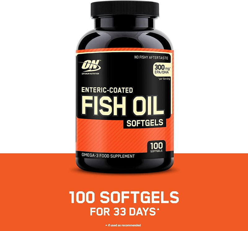 Optimum Nutrition FISH OIL SOFTGELS - 100 Softgels