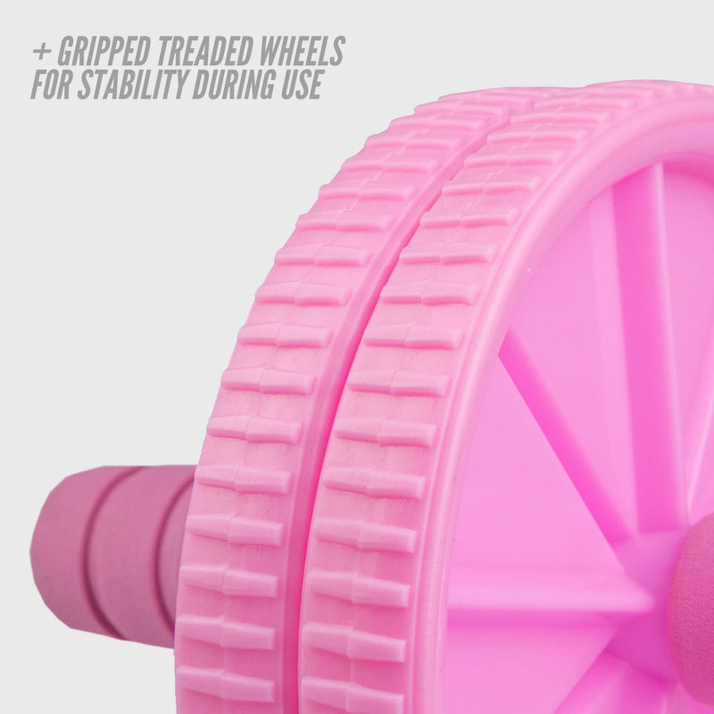 Phoenix Fitness Ab Roller - Pink