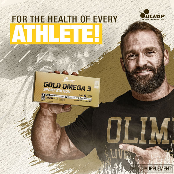 Olimp Gold Omega 3 Sport Edition - 120 Capsules