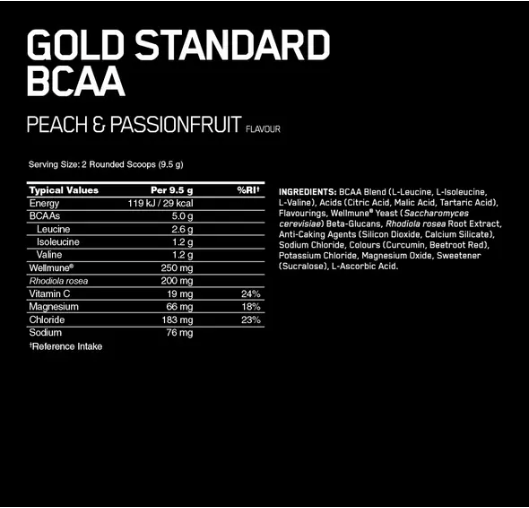 Optimum Nutrition GOLD STANDARD BCAA TRAIN + SUSTAIN