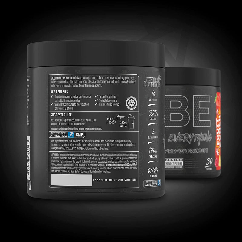 Applied Nutrition ABE - All Black Everything Pre-workout - 375g